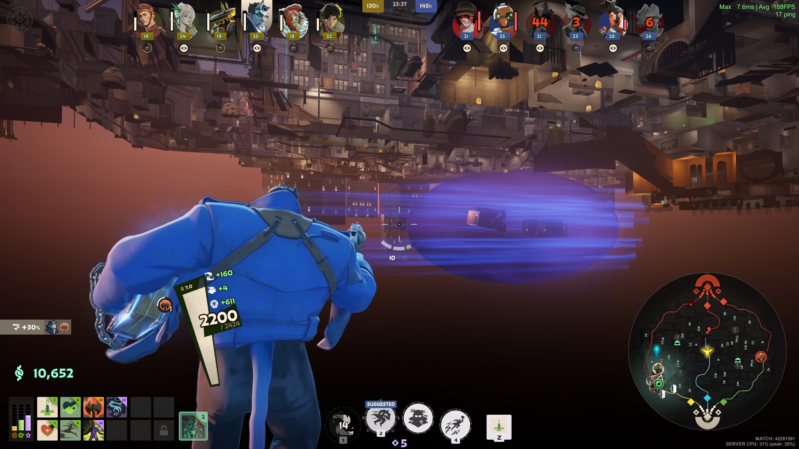game screenshot. fallen through the map