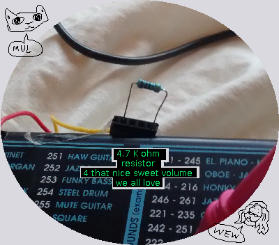 4.7k ohm resistor